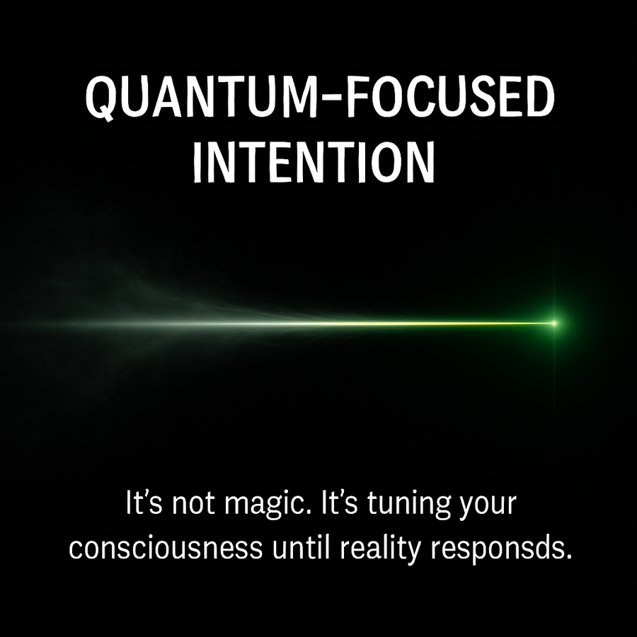 QFI: How to Tune Your Future with Quantum-Focused Intention